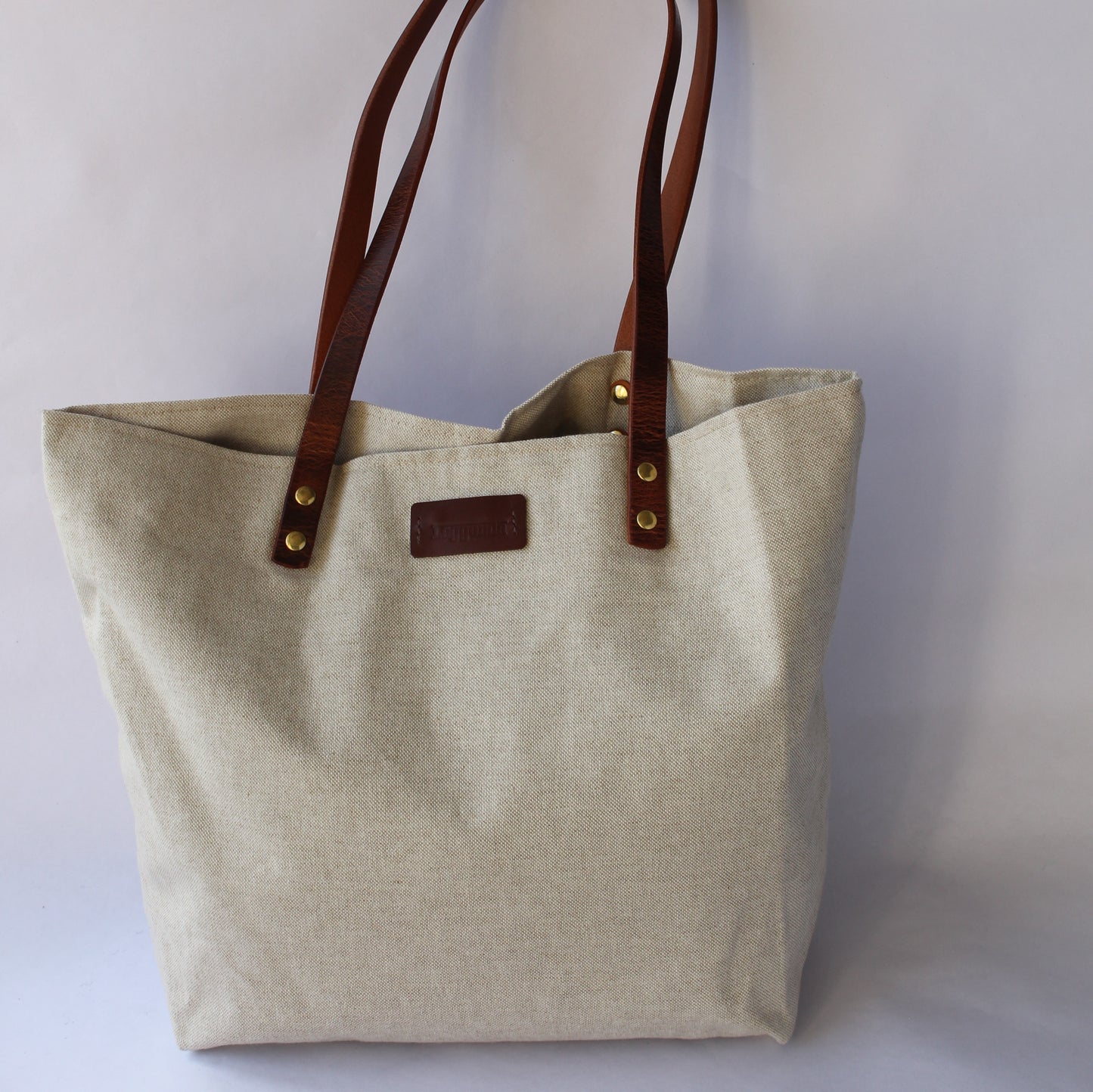 Linen Shoulder Bag